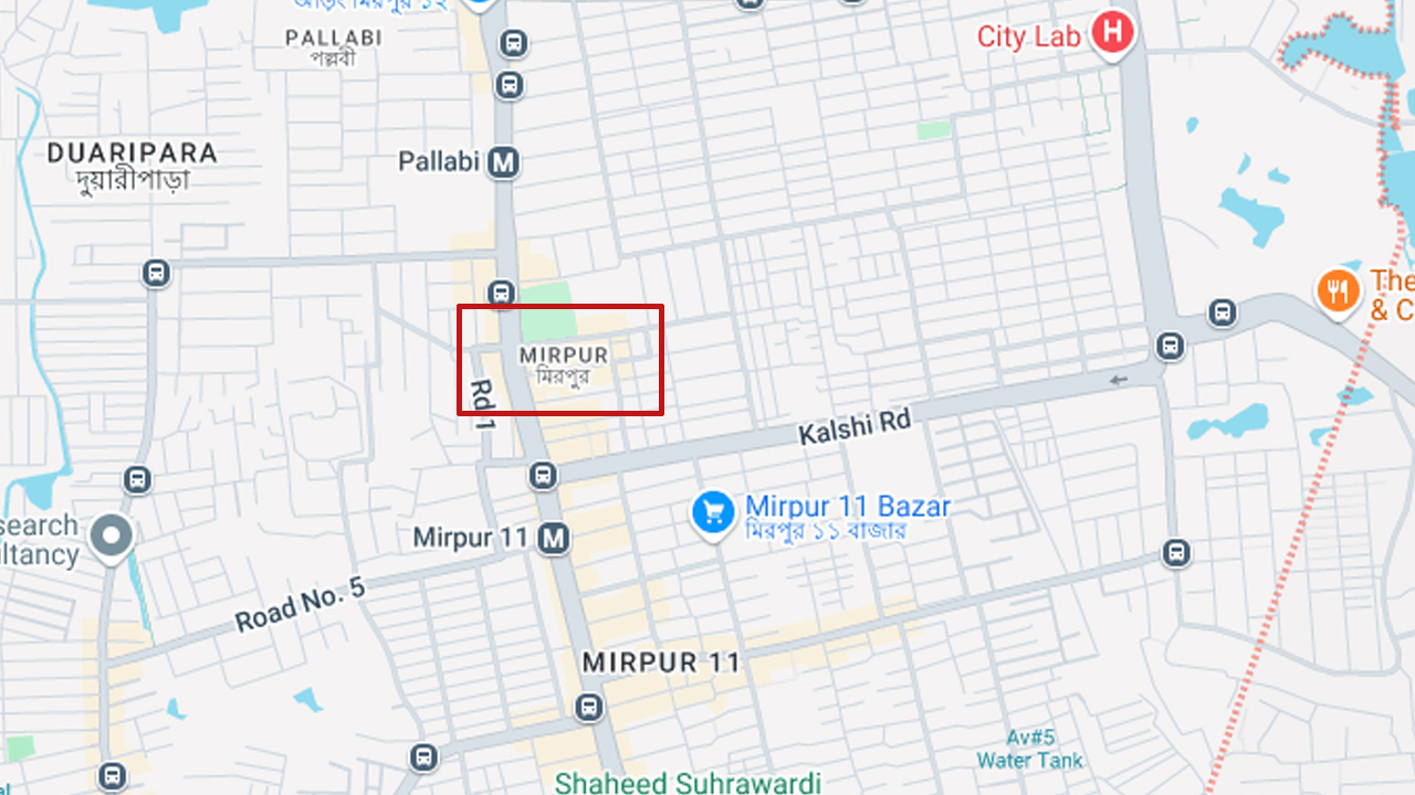 মিরপুরে ককটেল বিস্ফোরণে শিশু আহত 