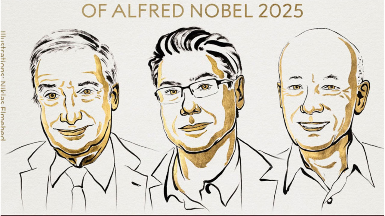 অর্থনীতিতে নোবেল পেলেন ৩ জন