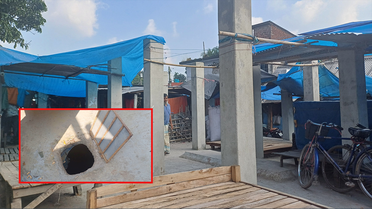 উদ্বোধনের দেড় মাসেই অকেজো ১৫ লাখের ওয়াটার রিজার্ভার