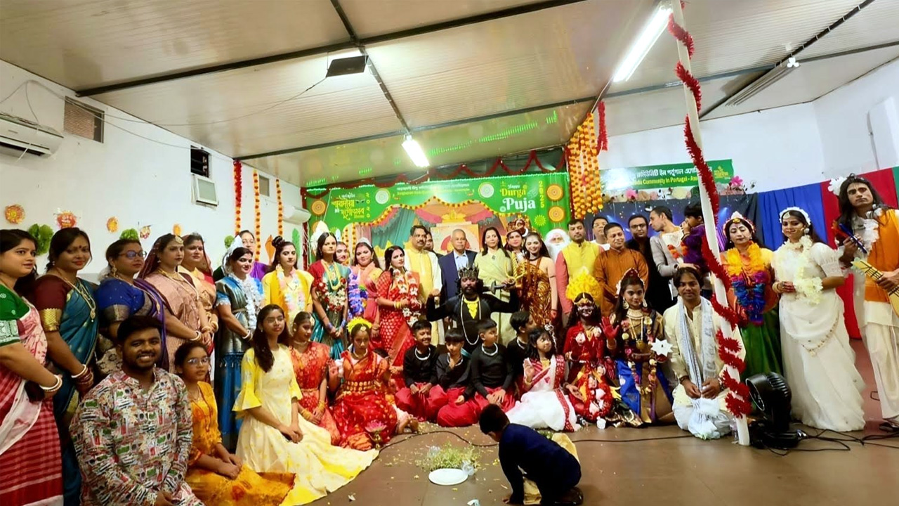 পর্তুগাল প্রবাসী হিন্দু কমিউনিটির দুর্গোৎসব উদযাপন