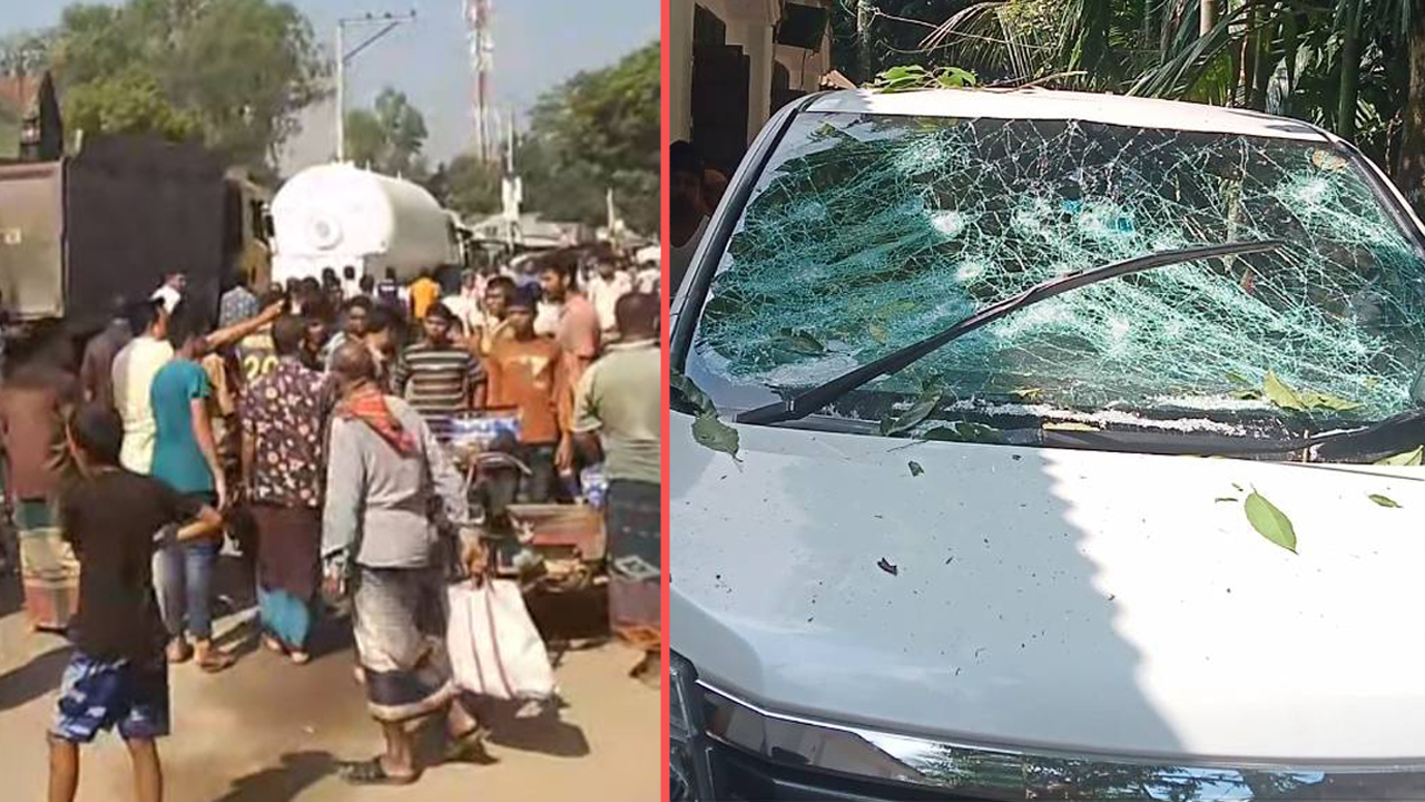 রংপুরে বিএনপি নেতার ওপর হামলা, প্রতিবাদে সড়ক অবরোধ