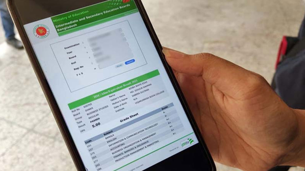১৭ থেকে ২৩ অক্টোবর পর্যন্ত এইচএসসি ফল পুনঃনিরীক্ষণের সুযোগ