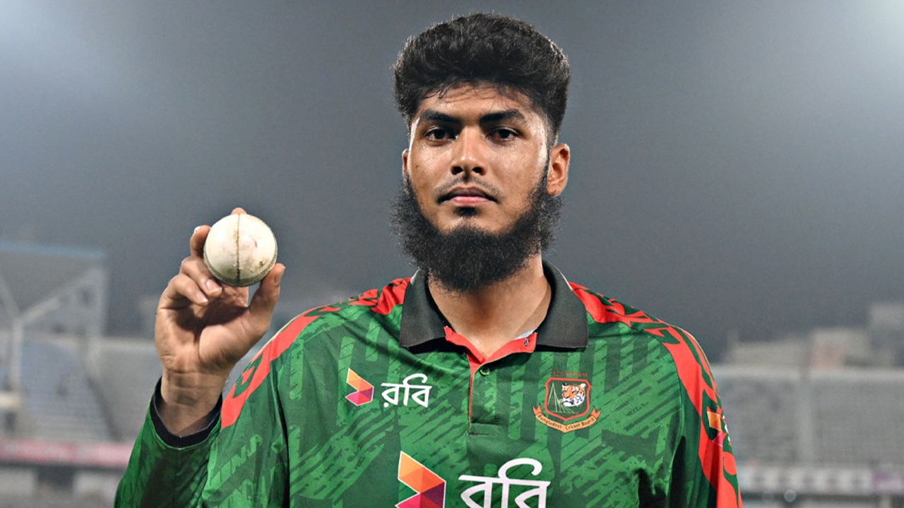 আইসিসি থেকে বড় সুখবর পেলেন রিশাদ