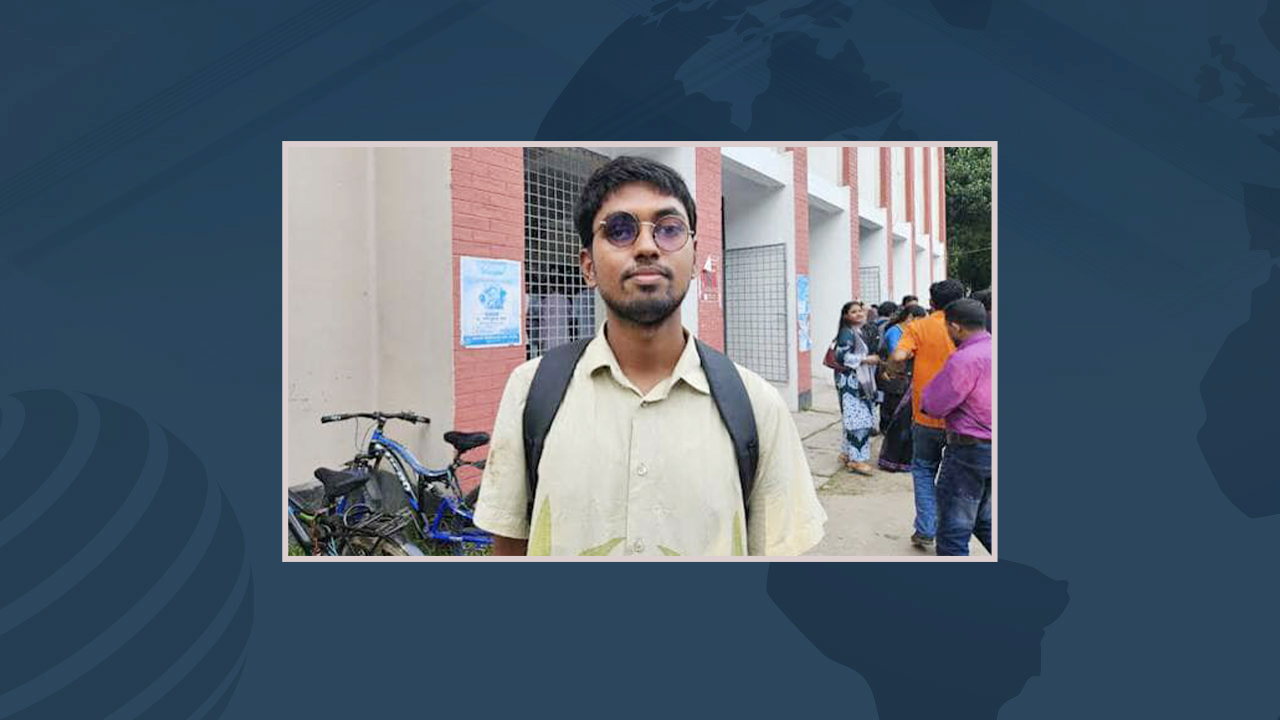 রাকসুতে বিজয়ী জুলাই আন্দোলনে চোখ হারানো দ্বীপ মাহবুব