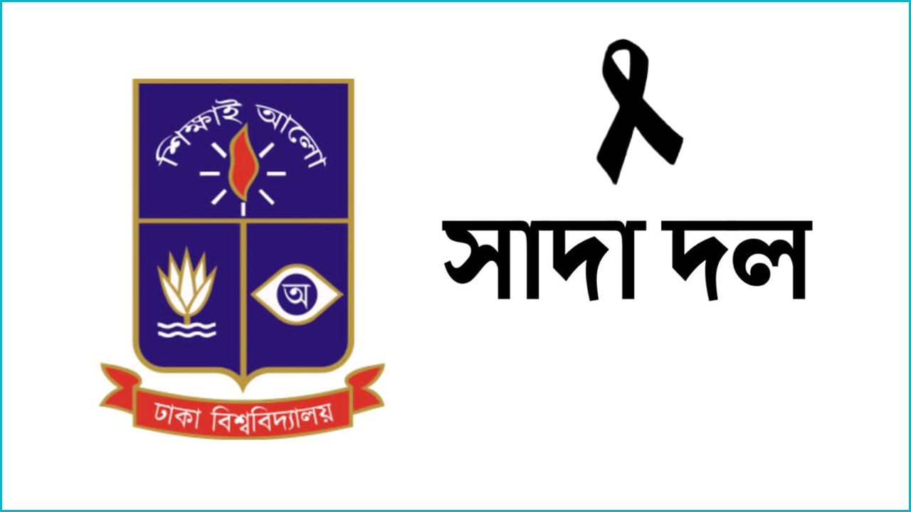 অধ্যাপক জসীম উদ্দিনের ছেলের মৃত্যুতে ঢাবির সাদা দলের শোক