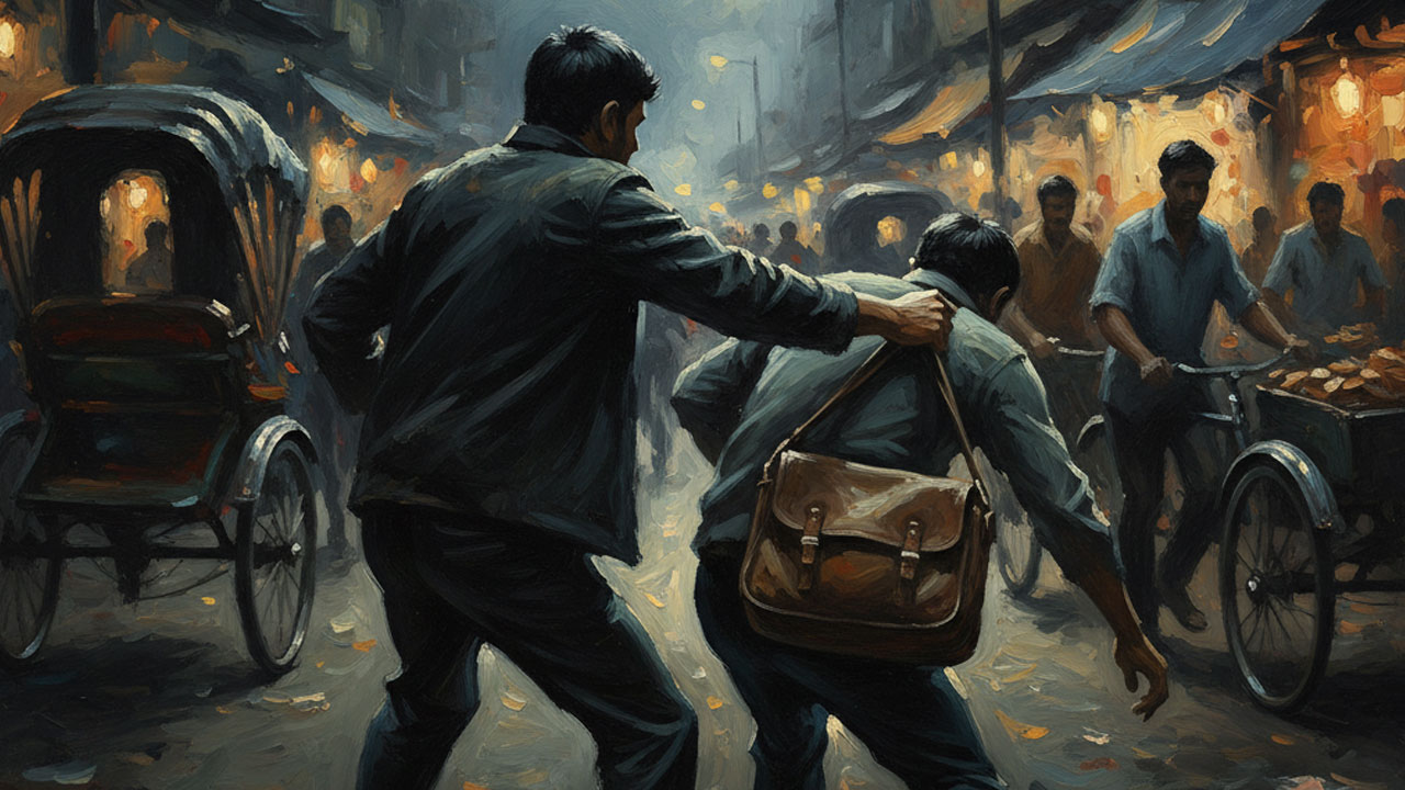 যাত্রাবাড়ীতে সিআইডি সদস্যকে ছুরি মেরে মোবাইল-মানিব্যাগ ছিনতাই