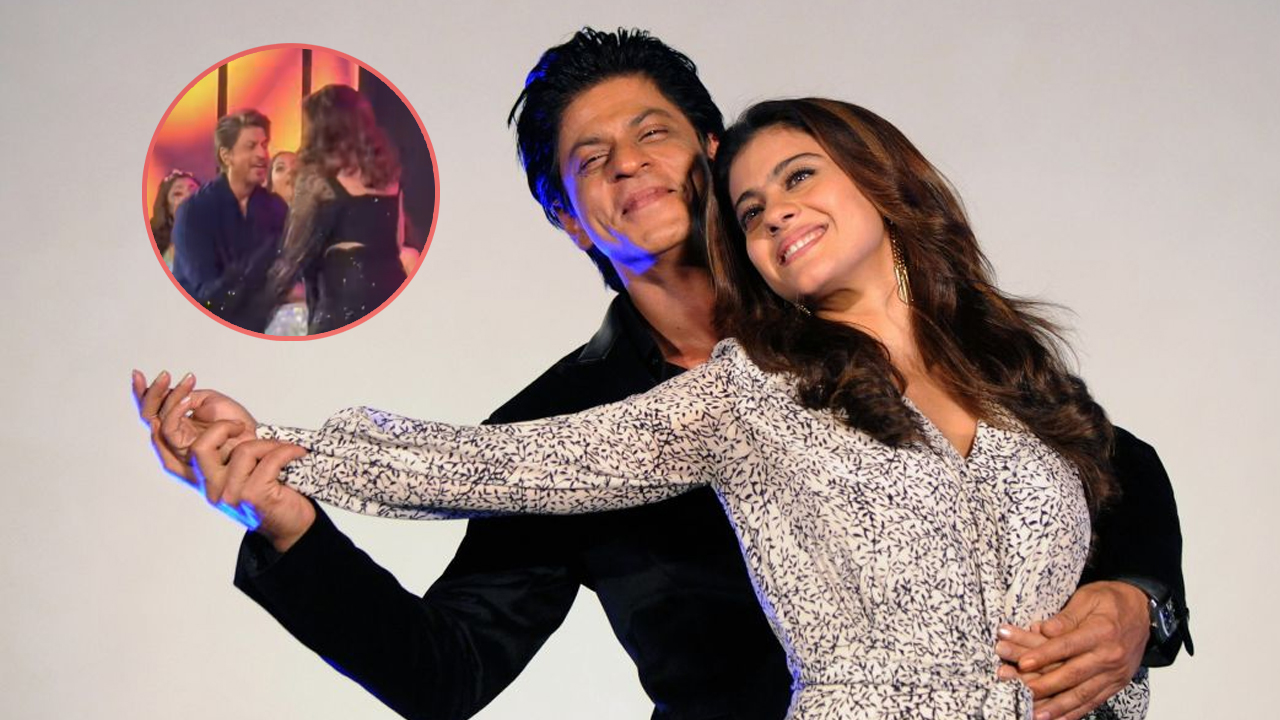 শাহরুখ-কাজলের নাচ দেখে নস্ট্যালজিয়ায় নেটিজেনরা