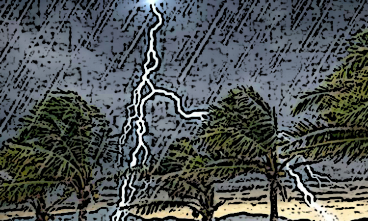 ফুটবল খেলার সময় বজ্রপাতে যুবকের মৃত্যু