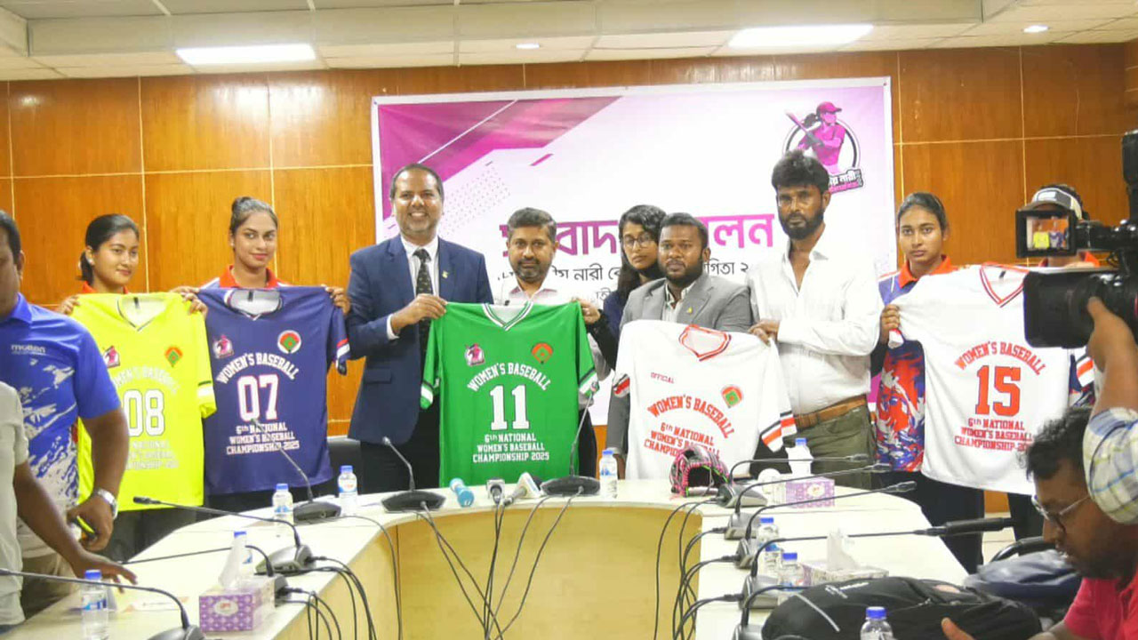 ৩০ অক্টোবর শুরু জাতীয় নারী বেসবল চ্যাম্পিয়নশিপ