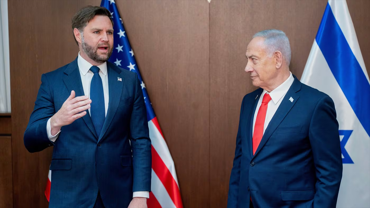 নেতানিয়াহুকে ‘কঠোর বার্তা’ দিয়ে গেছেন যুক্তরাষ্ট্রের ভাইস প্রেসিডেন্ট