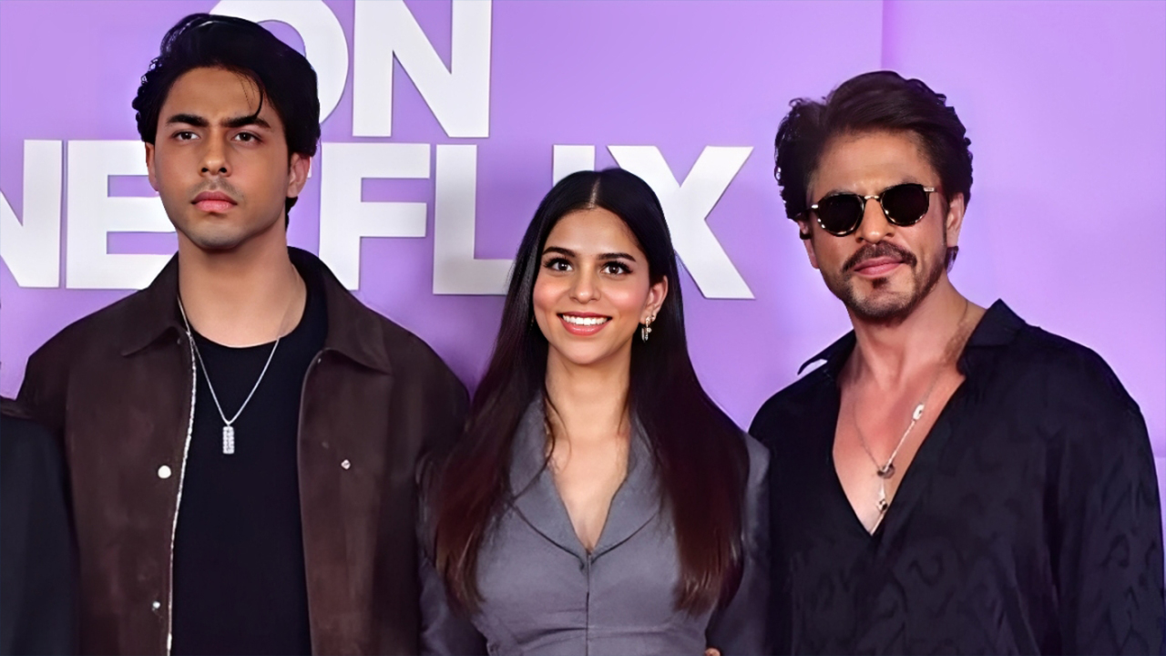 শাহরুখকে নিয়ে উচ্ছ্বাস প্রকাশ আরিয়ান-সুহানার