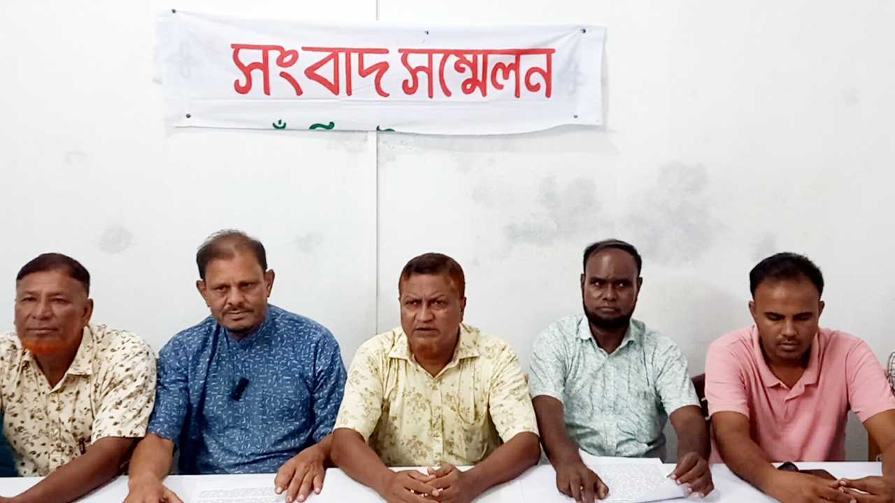 পঞ্চগড়ে সারজিস আলমের বিরুদ্ধে বিএনপির সংবাদ সম্মেলন