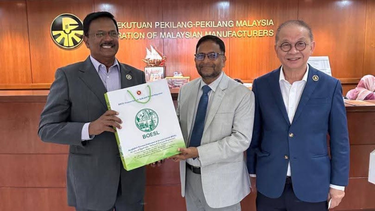 মালয়েশিয়ান ম্যানুফ্যাকচারিংয়ের সঙ্গে বোয়েসেলের দ্বিপাক্ষিক সভা