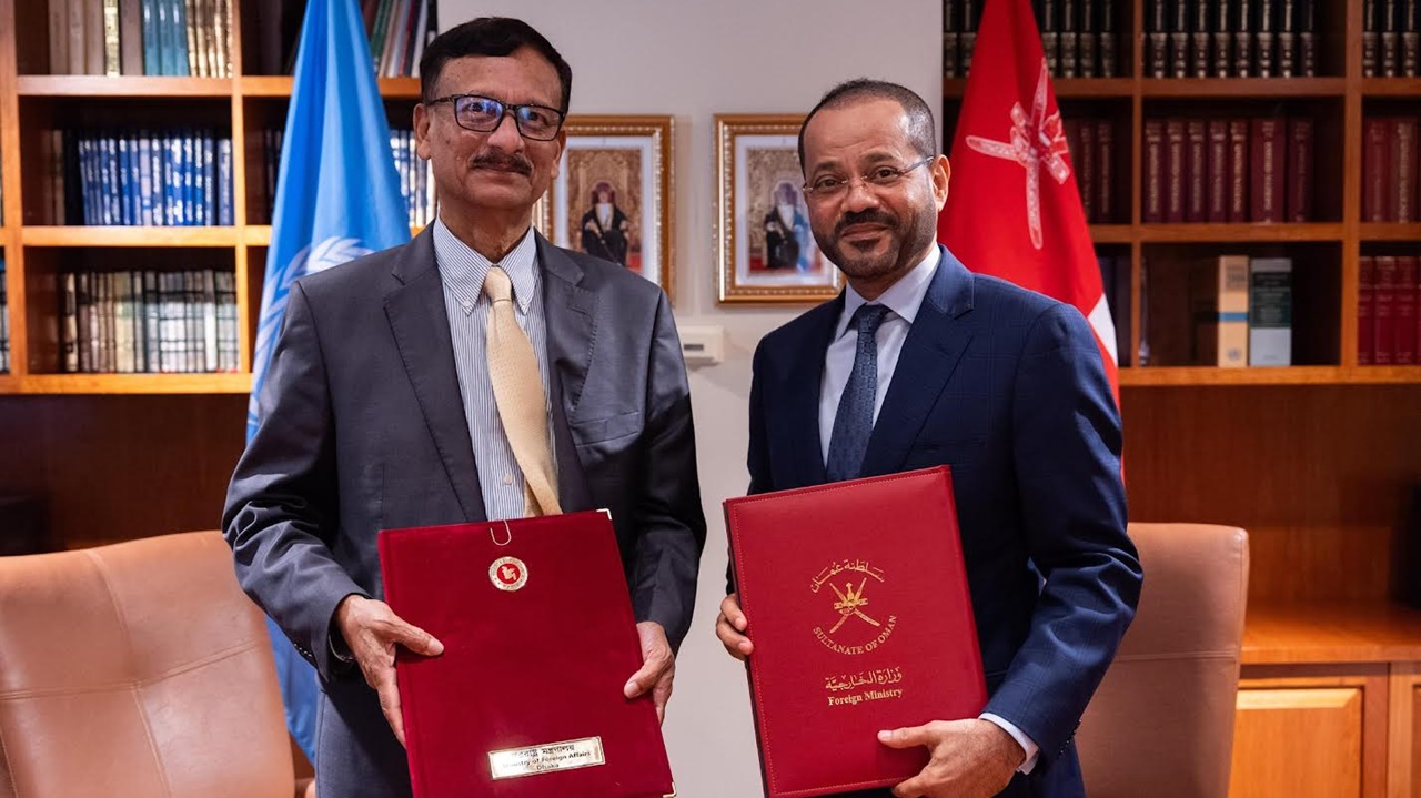 কূটনৈতিক প্রশিক্ষণ সংক্রান্ত স্মারক সই করেছে বাংলাদেশ-ওমান  