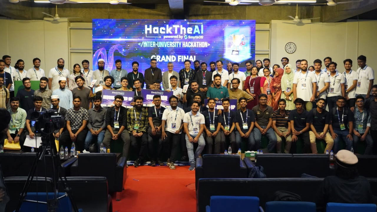 হ্যাক দ্য এআই প্রতিযোগিতায় ঢাকা বিশ্ববিদ্যালয় চ্যাম্পিয়ন