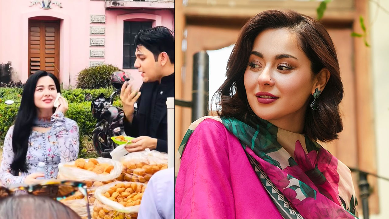 রাফসানের সঙ্গে ফুচকা খাচ্ছেন হানিয়া আমির