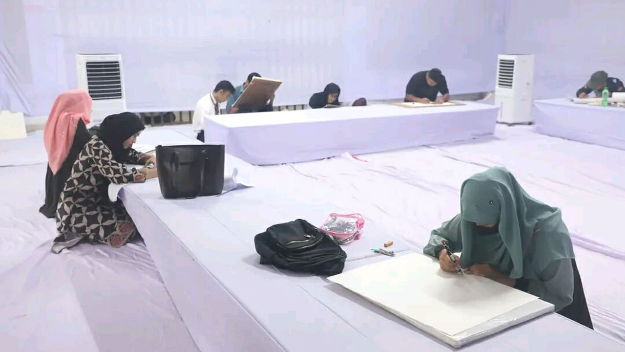 জবিতে প্রথমবারের ইসলামিক ক্যালিওগ্রাফি প্রতিযোগিতা