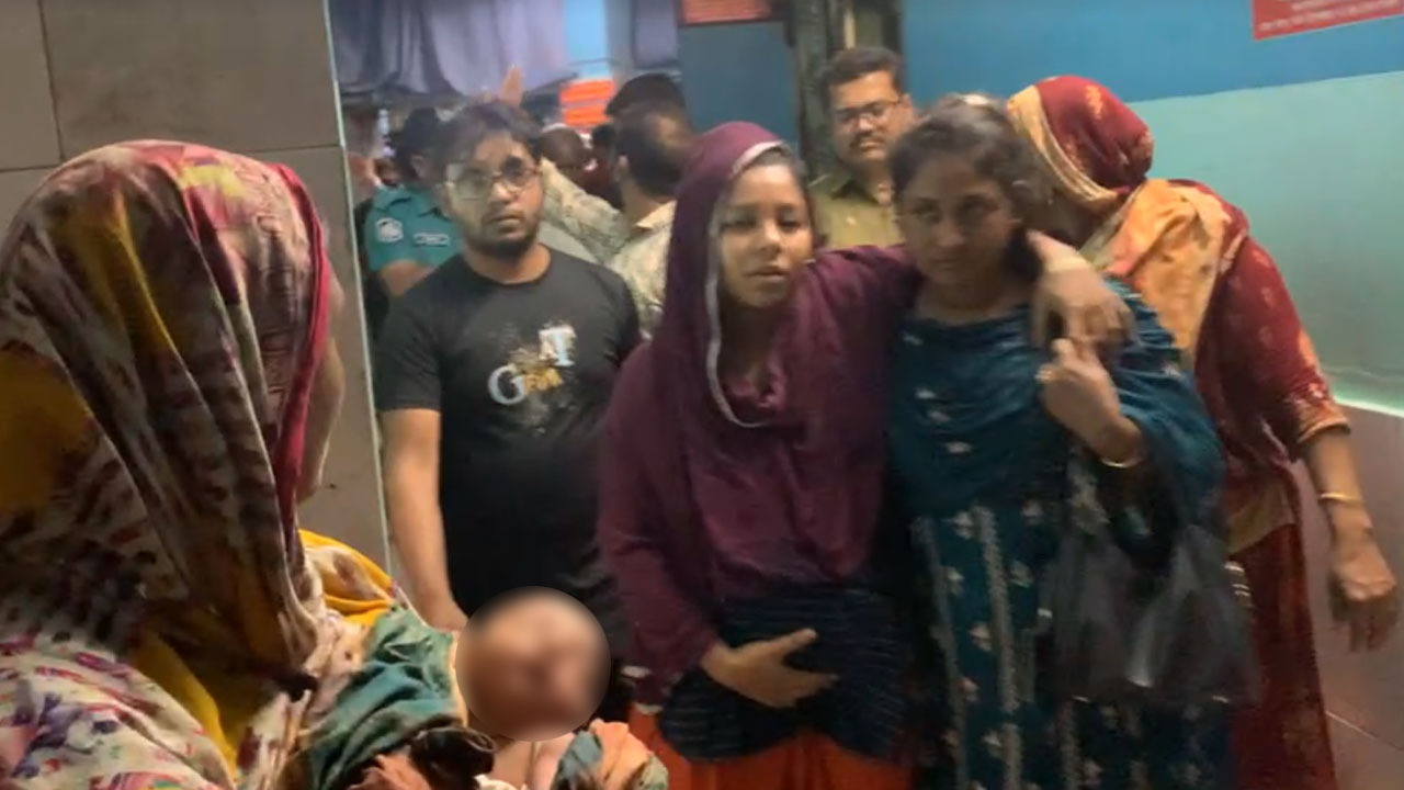 হাসপাতাল থেকে চুরি হওয়া নবজাতক ৬ ঘণ্টা পর উদ্ধার