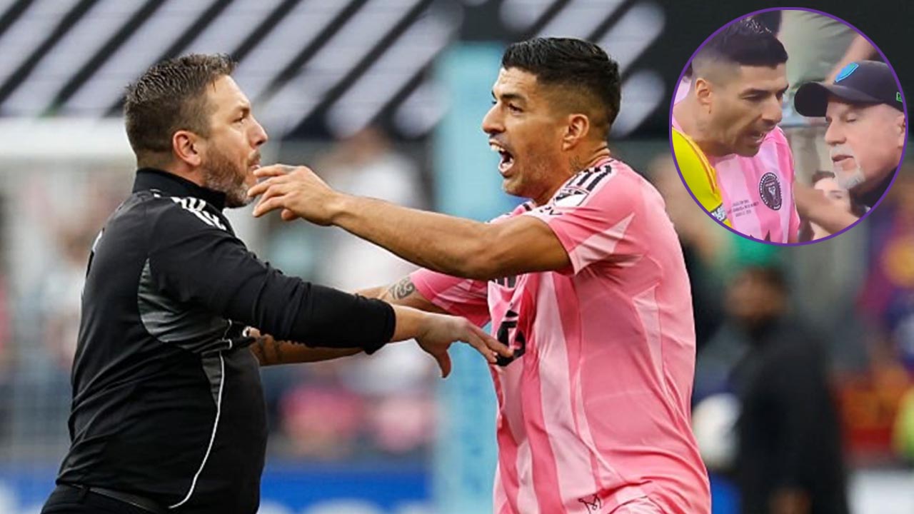 ফাইনাল হেরে কোচের মুখে থুতু সুয়ারেজের (ভিডিও)