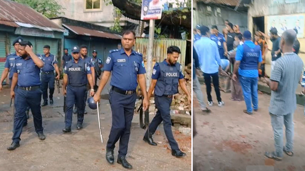 নারায়ণগঞ্জে জমি দখল নিয়ে দফায় দফায় সংঘর্ষ, টেঁটাবিদ্ধসহ আহত ১২