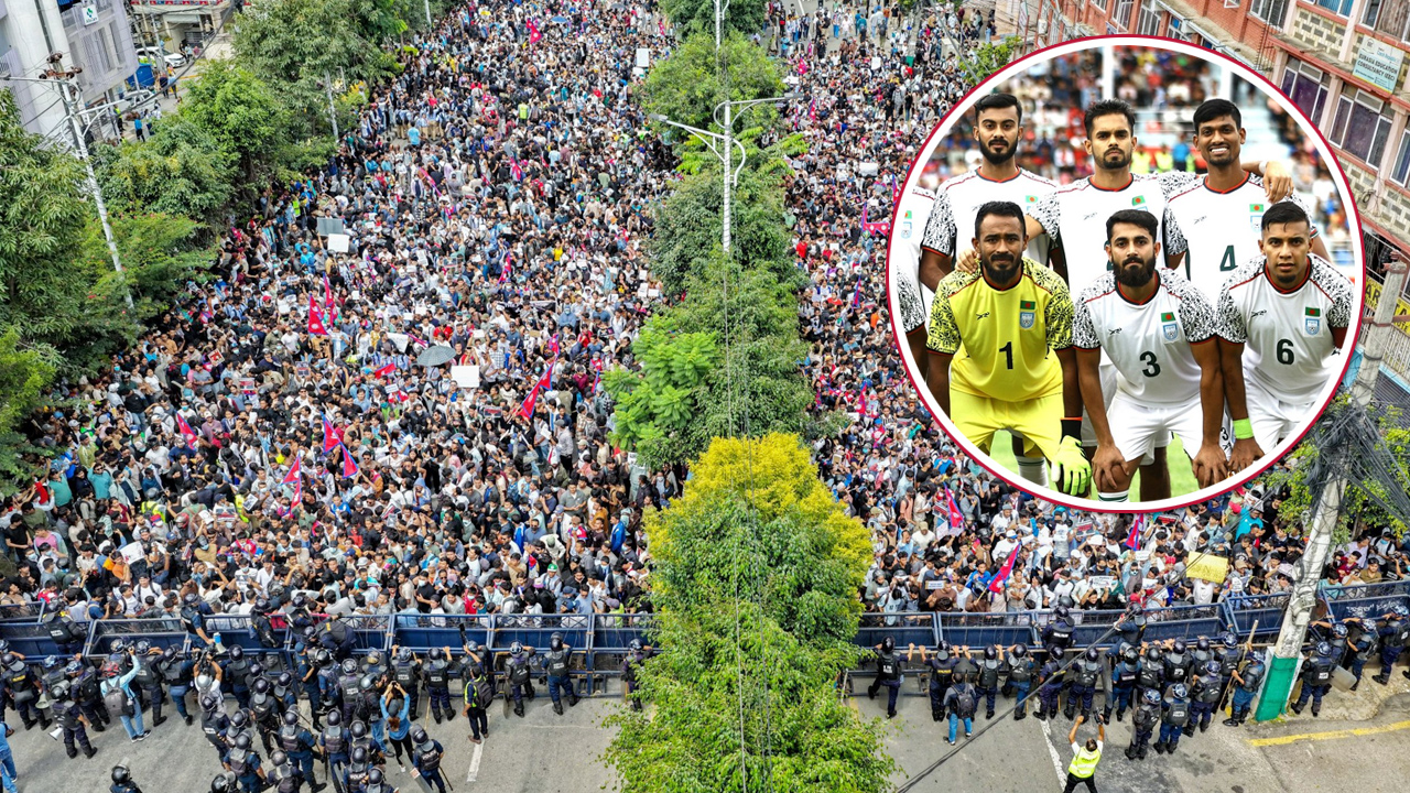 বাংলাদেশ ফুটবল দলের নেপাল ভোগান্তির সাতকাহন