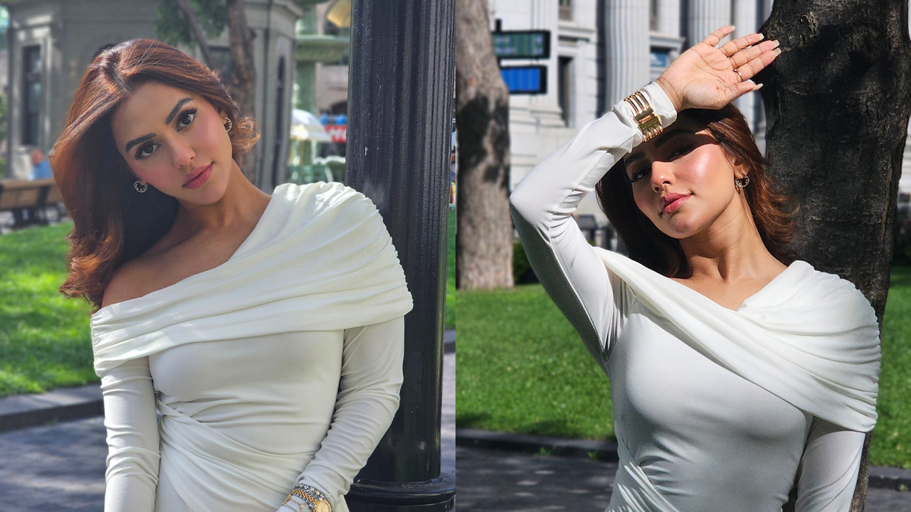 একগুচ্ছ ছবিতে নজর কাড়লেন নুসরাত ফারিয়া