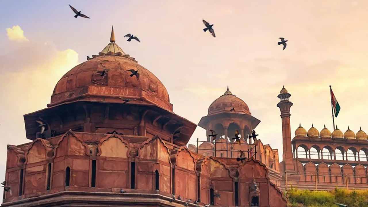 দিল্লির বিষাক্ত বাতাসে কালো হয়ে যাচ্ছে ঐতিহাসিক লালকেল্লা