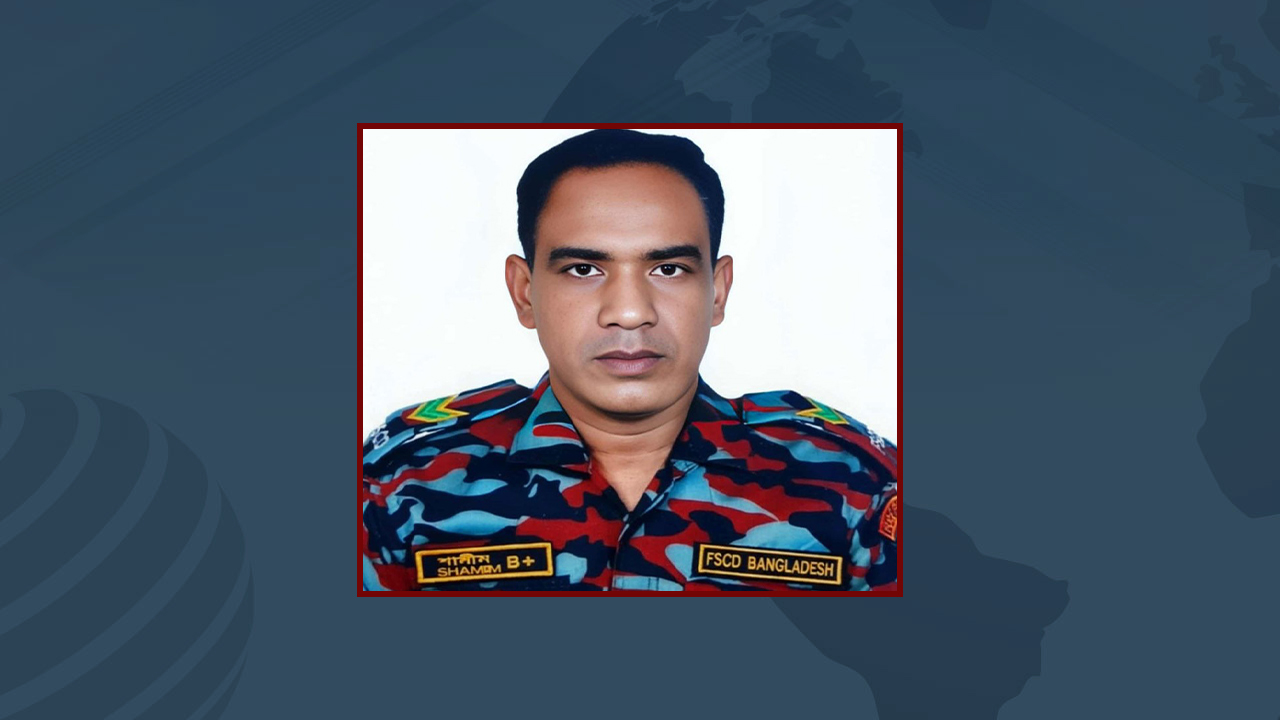 ফায়ার ফাইটার শামীমের মৃত্যুতে গ্রামের বাড়িতে শোকের ছায়া