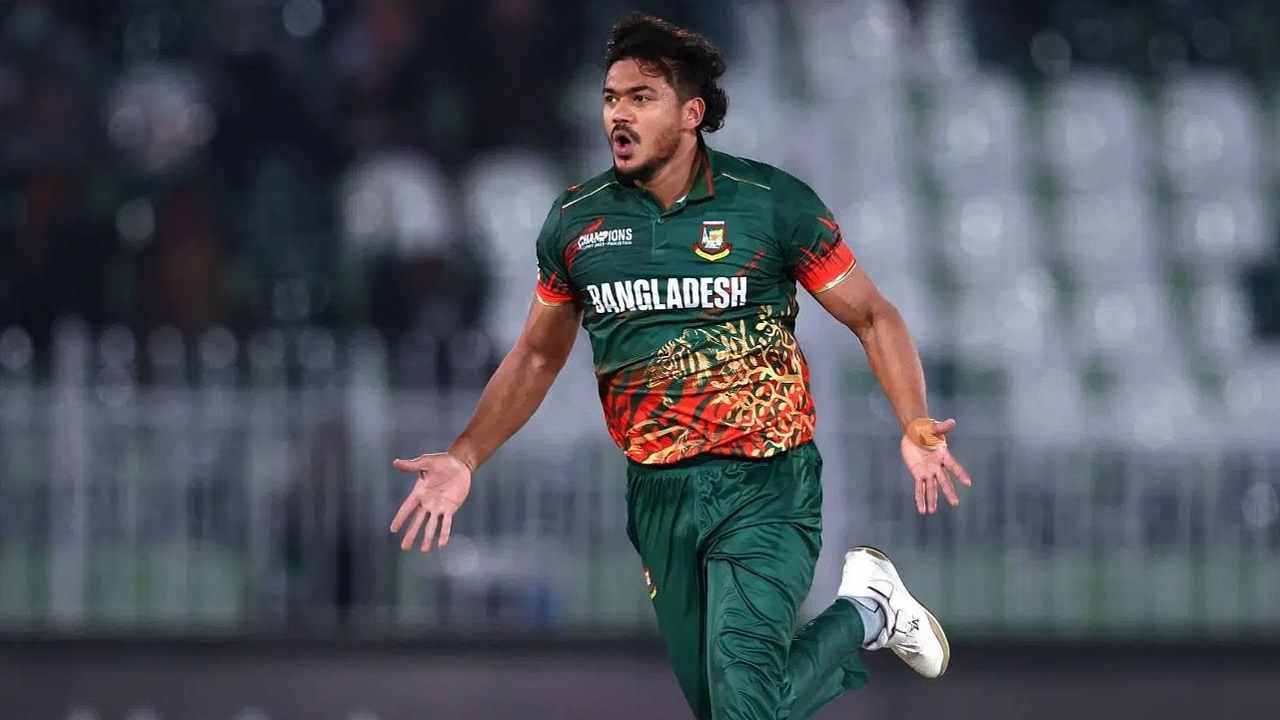 তৃতীয় বাংলাদেশি হিসেবে তাসকিনের ‘সেঞ্চুরি’