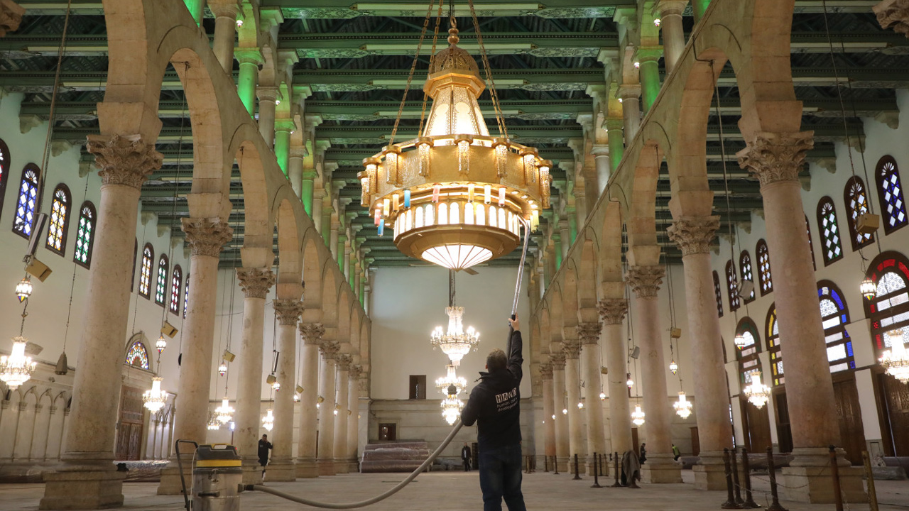 নতুন রূপে সিরিয়ার ঐতিহাসিক উমাইয়া মসজিদ