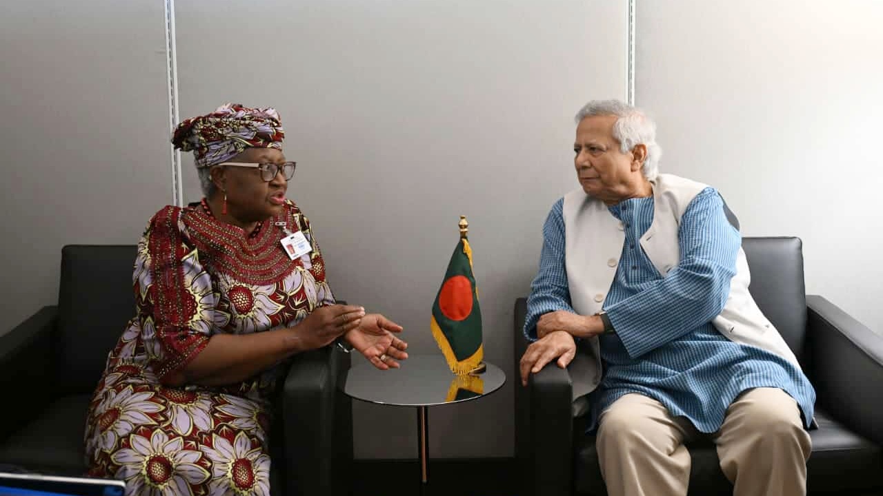 এলডিসি থেকে উত্তরণে ডব্লিউটিও’র সহায়তা চেয়েছেন প্রধান উপদেষ্টা