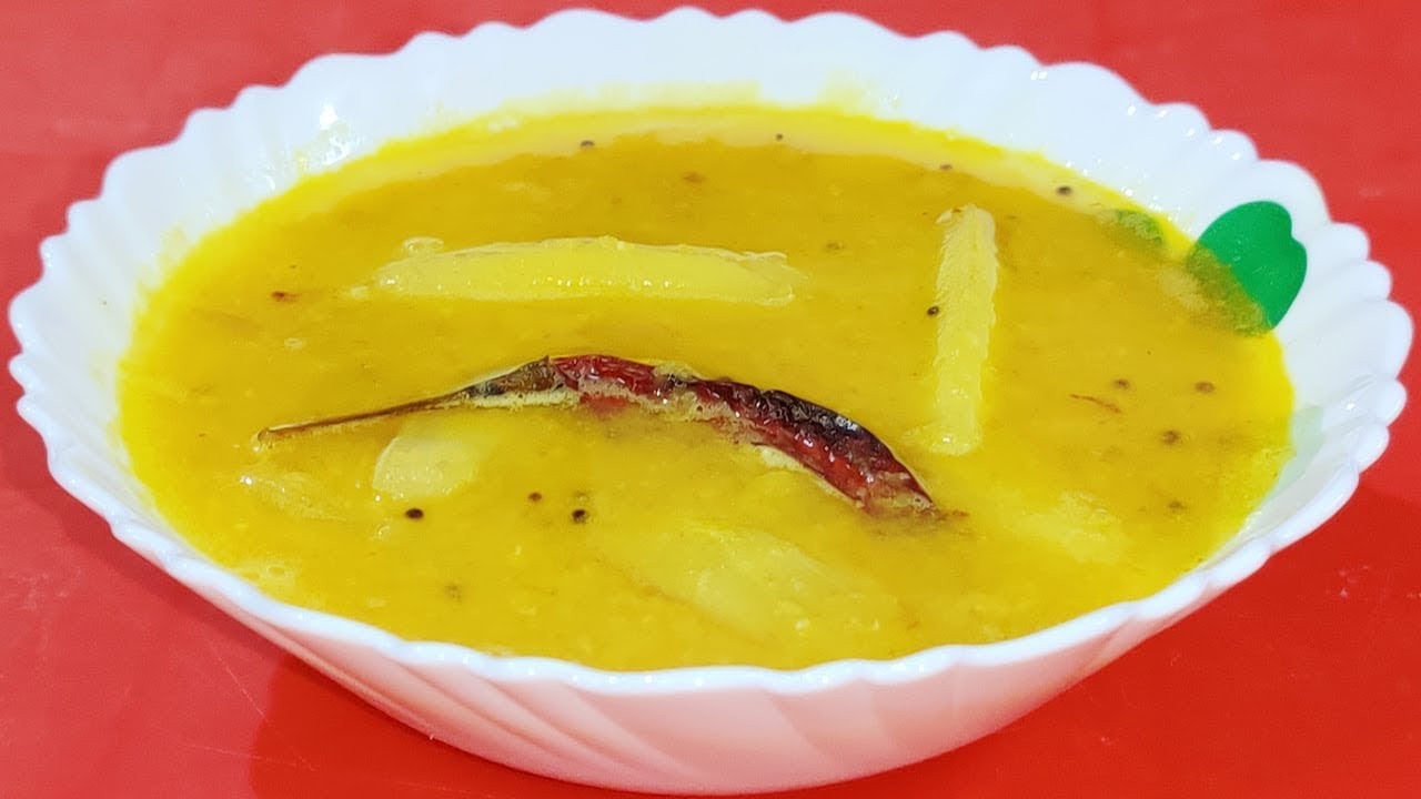 কাঁচা আমের টক ডাল তৈরির রেসিপি