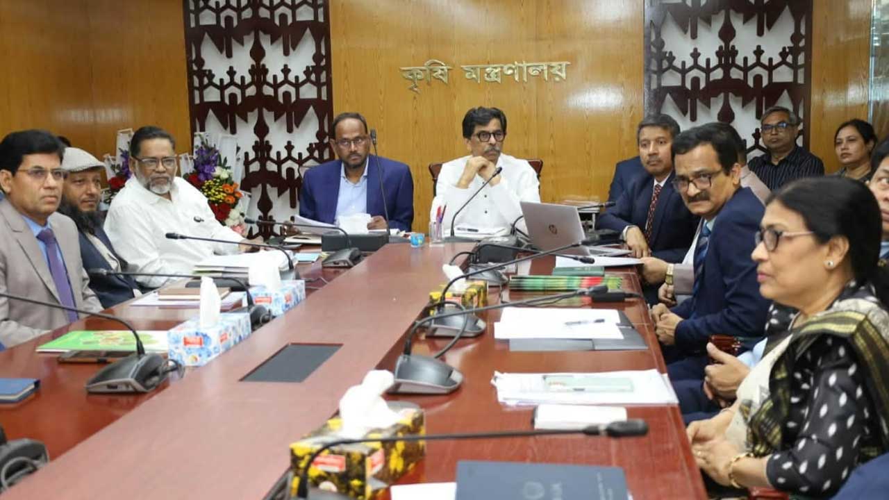 চরাঞ্চলে অর্গানিক কৃষির সূচনা করতে হবে : কৃষিমন্ত্রী