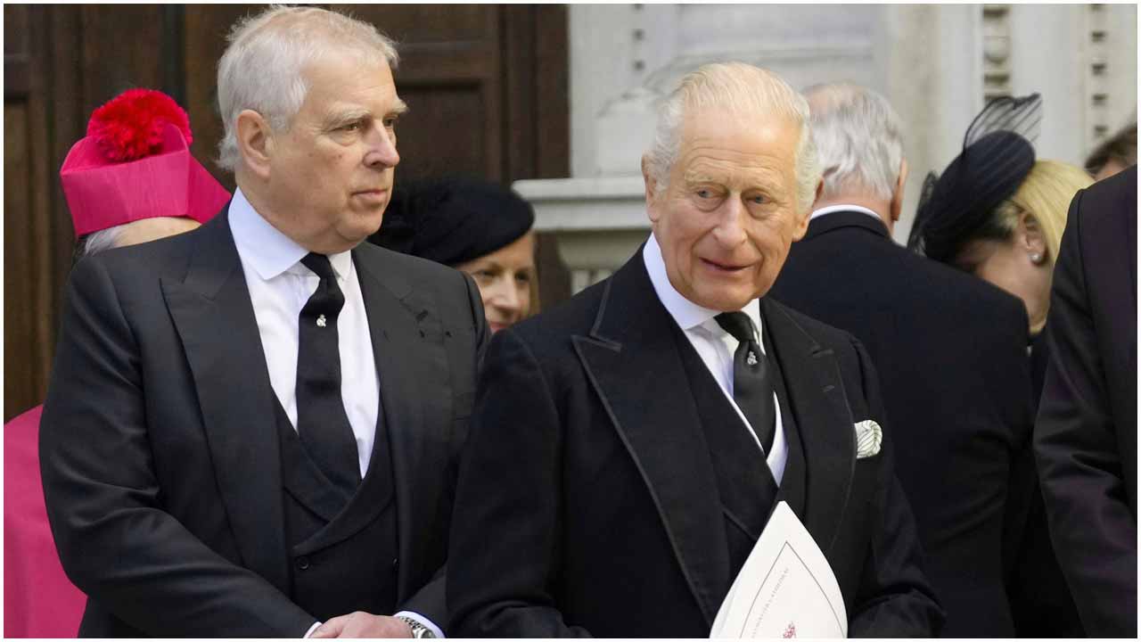 ব্রিটেনের রাজা তৃতীয় চার্লসের ভাই অ্যান্ড্রু গ্রেপ্তার