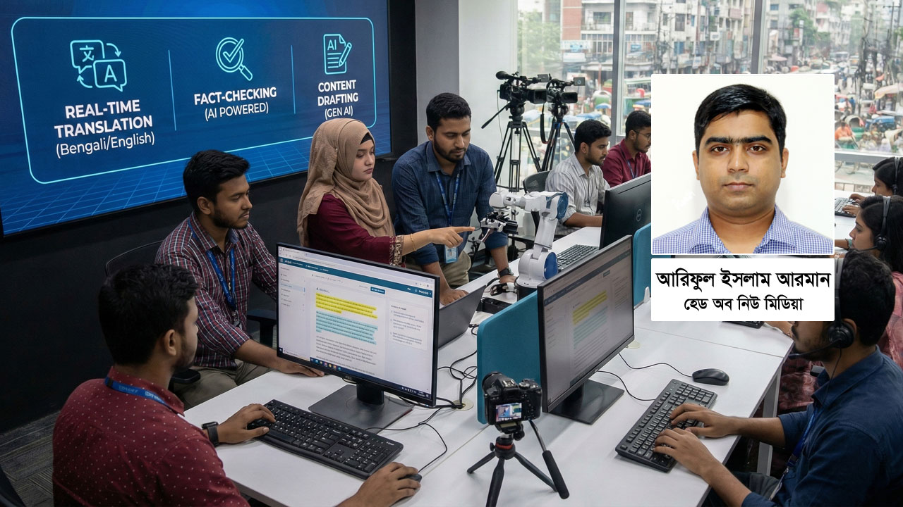 সাংবাদিকতায় এআই : প্রযুক্তিনির্ভর বার্তাকক্ষে ঢাকা পোস্ট