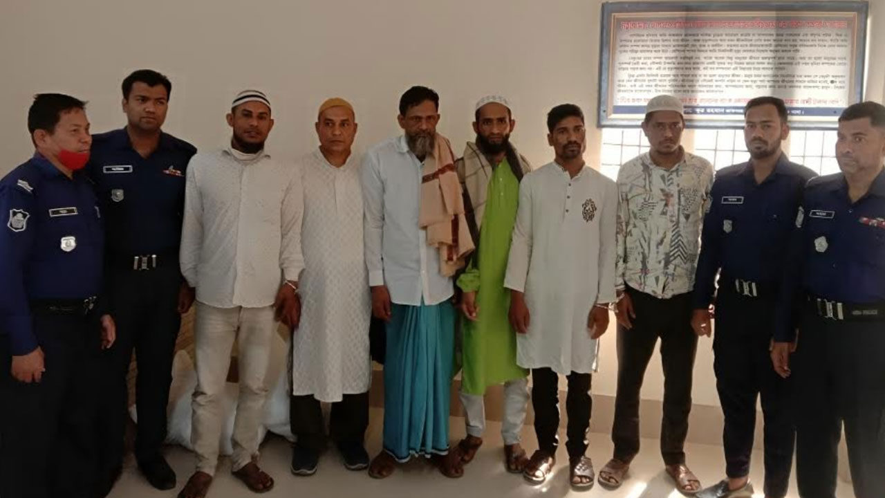 কোম্পানীগঞ্জে আ.লীগের ৬ নেতাকর্মী আটক