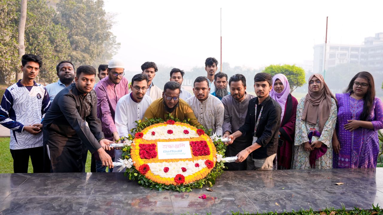 ভাষা শহীদদের স্মরণে ড্যাফোডিলে আন্তর্জাতিক মাতৃভাষা দিবস উদযাপন