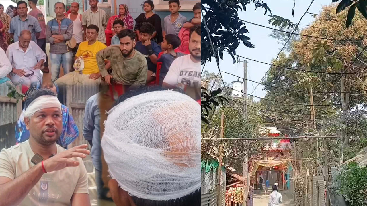 চাঁদপুরে চাঁদার দাবিতে বিয়ে বাড়িতে হামলা, বরসহ আহত ৩