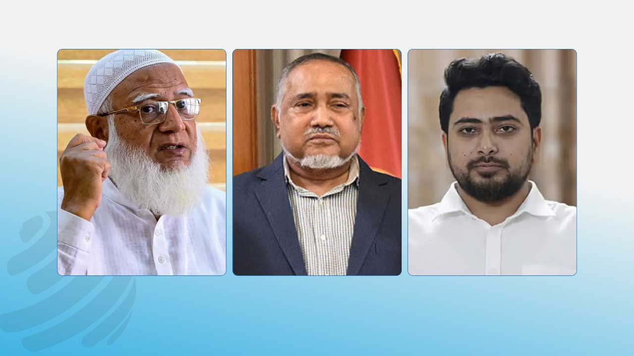 বিরোধী দলীয় নেতা শফিকুর রহমান, উপনেতা তাহের, চিফ হুইপ নাহিদ