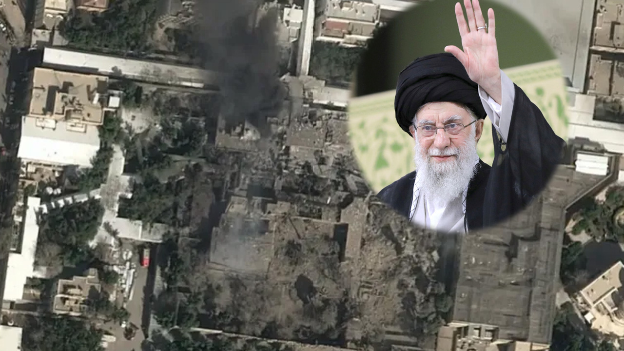 হামলায় আয়াতুল্লাহ আলি খামেনির প্রাসাদ পুরোপুরি ধ্বংস