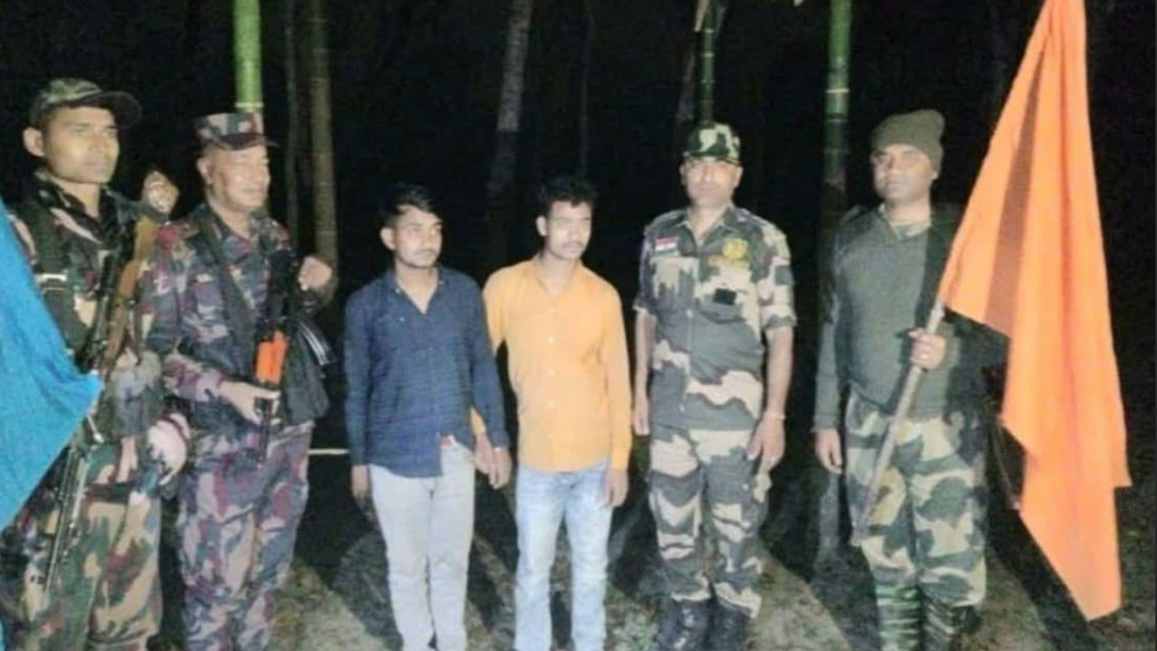 আটক দুই ভারতীয় নাগরিককে ৭ ঘণ্টা পর বিএসএফের কাছে হস্তান্তর