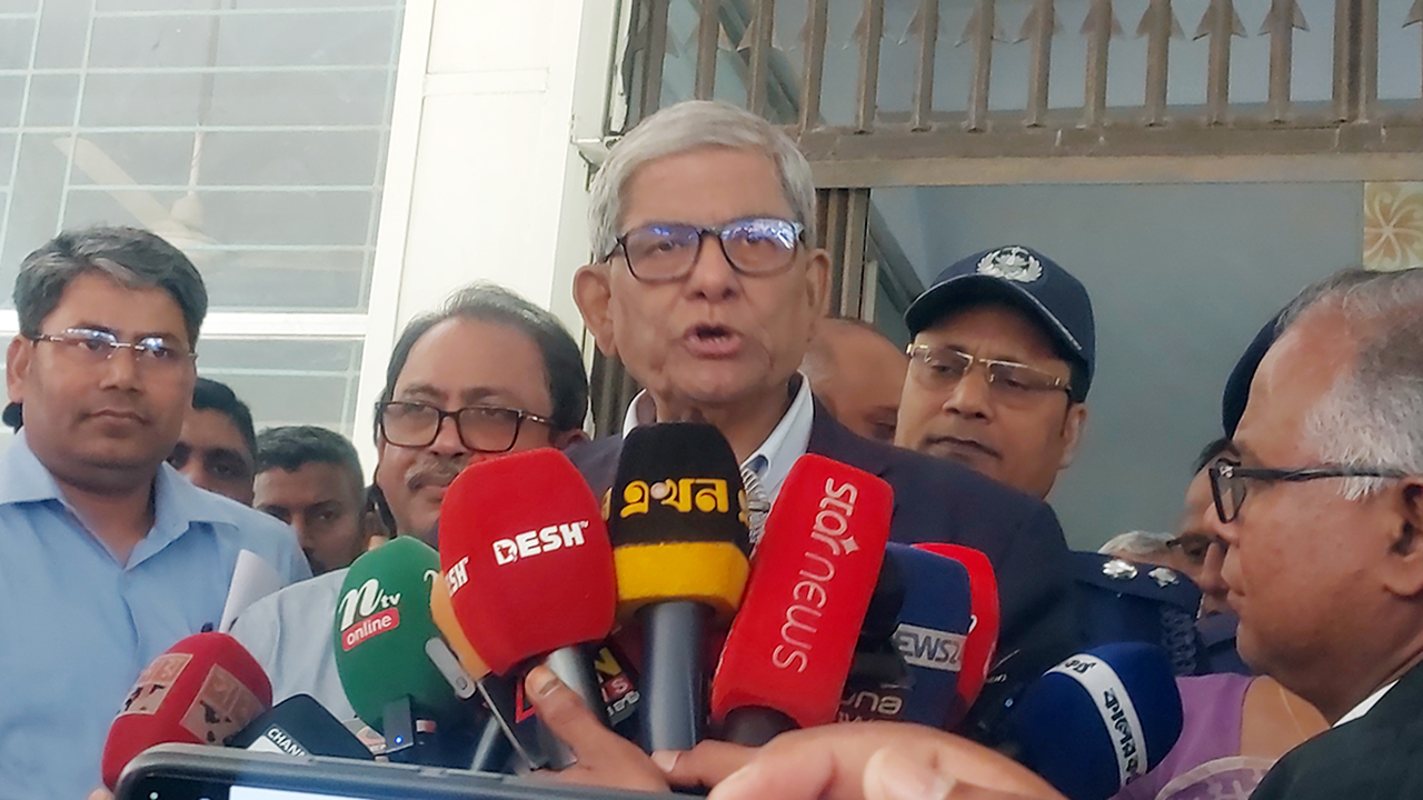 আমরা কখনো দুর্নীতিকে প্রশ্রয় দিইনি, দেবও না : মির্জা ফখরুল