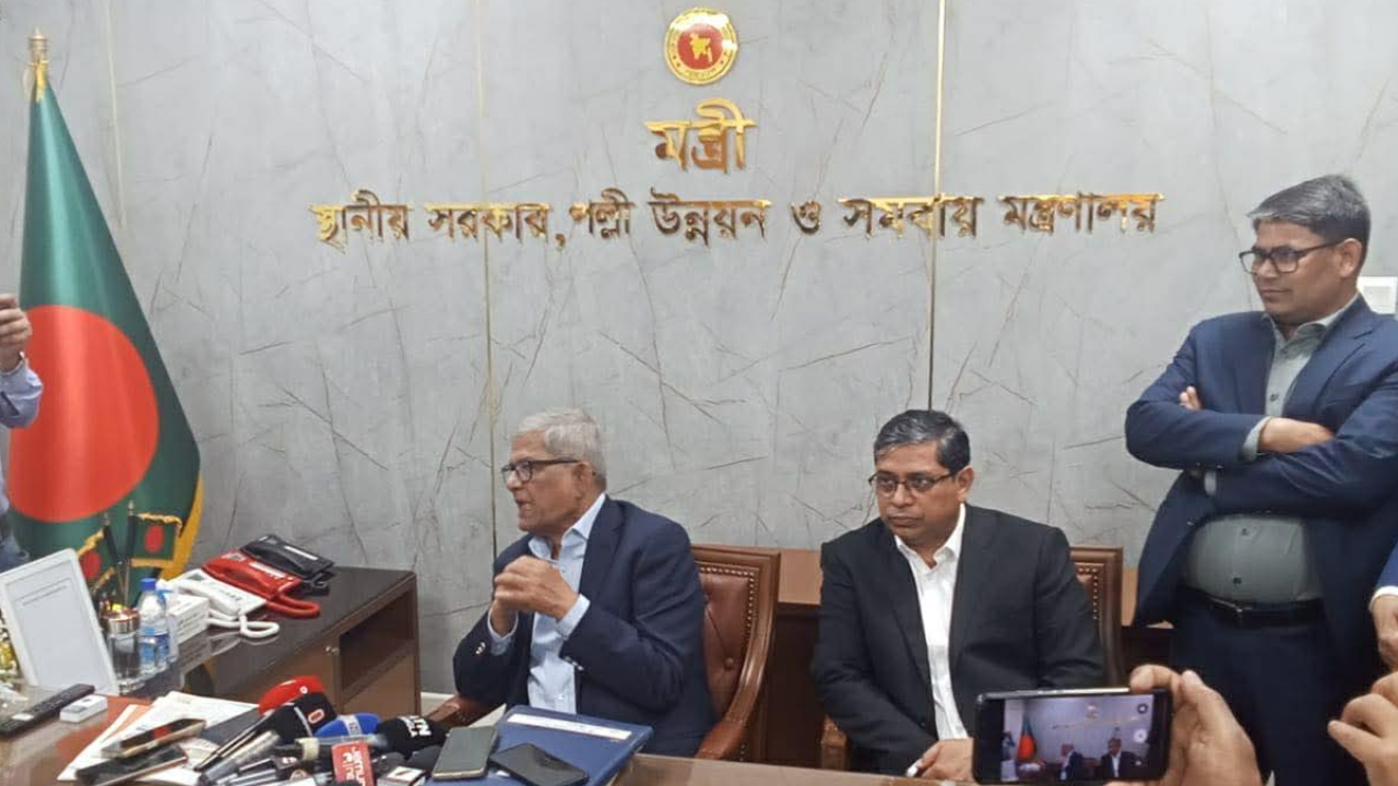 যত দ্রুত সম্ভব স্থানীয় সরকার নির্বাচন দেওয়া হবে : মির্জা ফখরুল