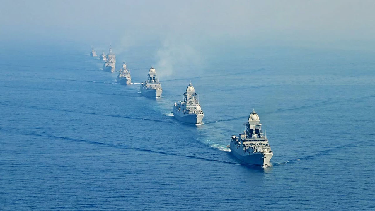 ভারতের আন্তর্জাতিক নৌ মহড়ায় অংশ নিয়েছে বাংলাদেশ