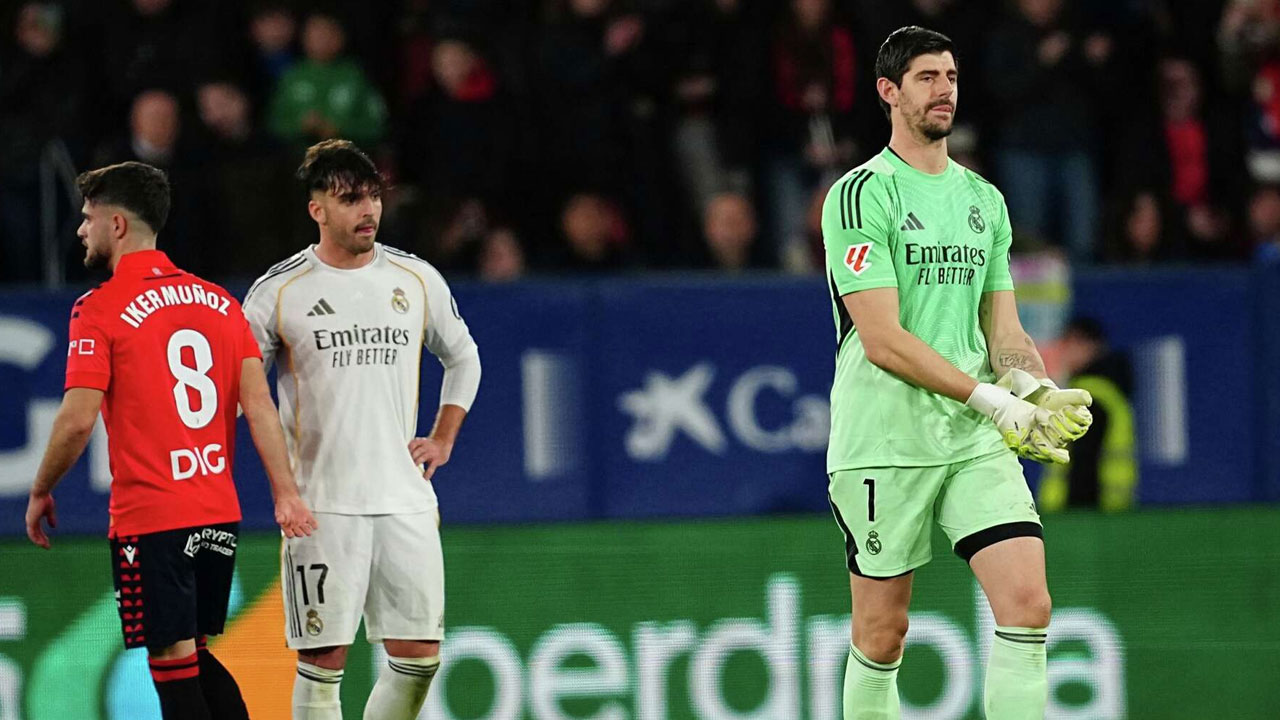 ওসাসুনার কাছে স্টপেজ টাইমের গোলে হারল রিয়াল