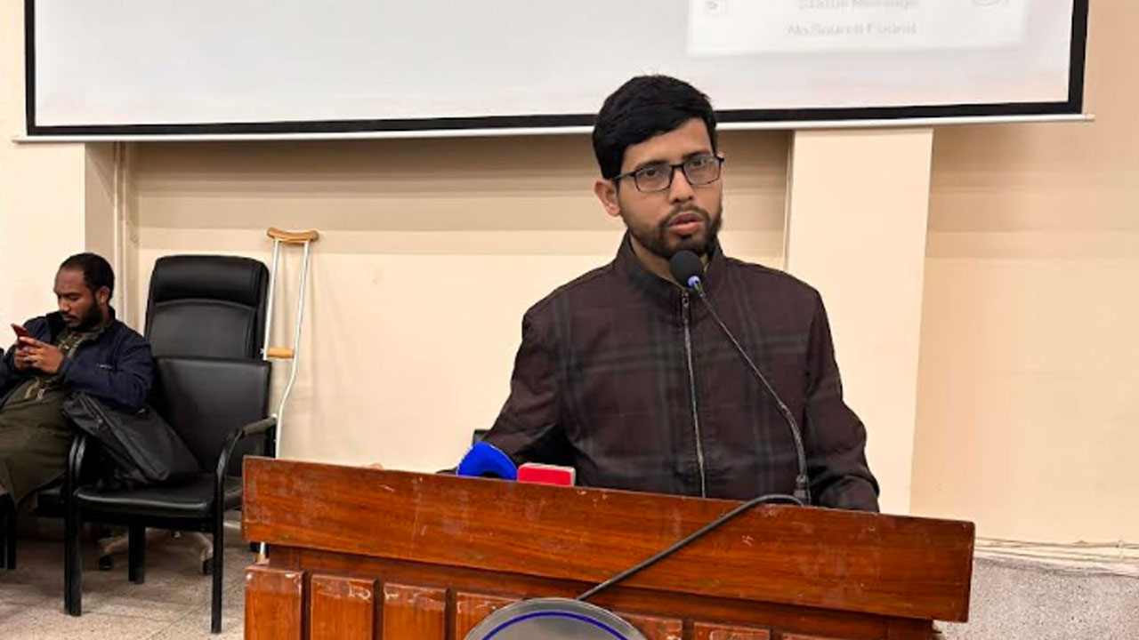 সাড়ে তিন মাসে ১০৩টি কাজ সম্পন্ন করা হয়েছে : রাকসুর ভিপি