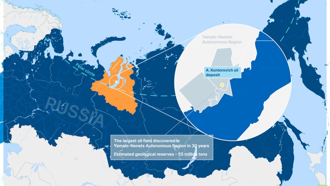 সাইবেরিয়ায় তেলের বড় খনির সন্ধান পেয়েছে রাশিয়া