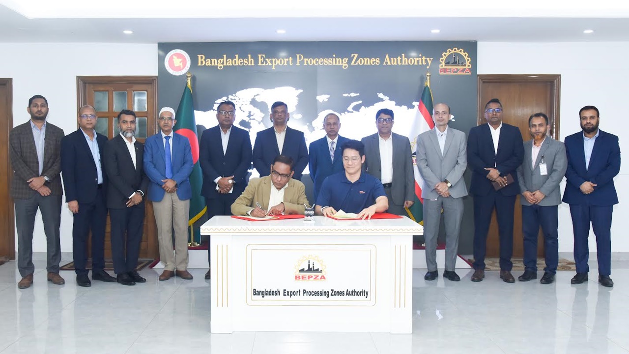বেপজা অঞ্চলে ৮০ মিলিয়ন বিনিয়োগ করবে কোরিয়ান কোম্পানি