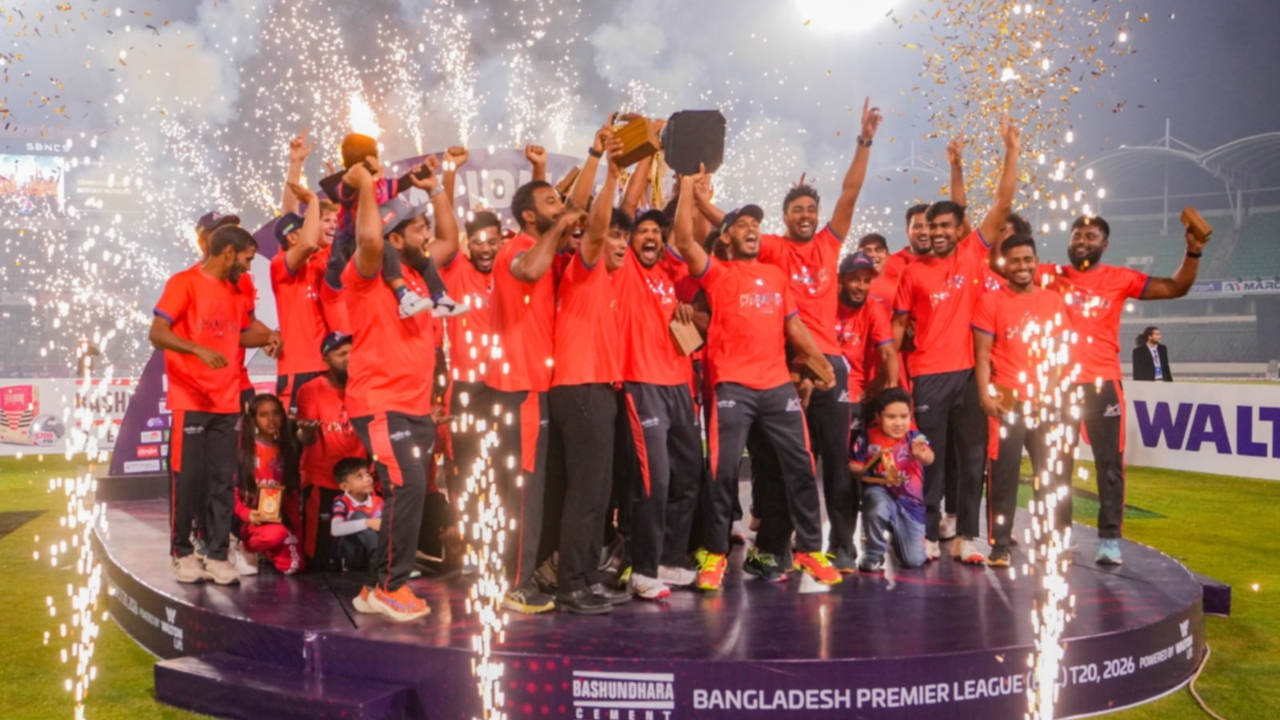 চট্টগ্রামকে হারিয়ে বিপিএলে চ্যাম্পিয়ন রাজশাহী ওয়ারিয়র্স