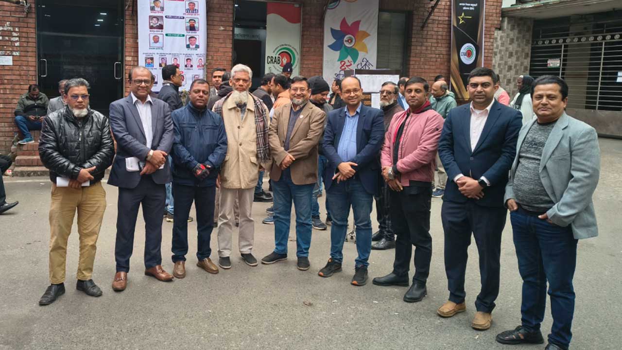 ক্র্যাব নির্বাচনে চলছে ভোটগ্রহণ